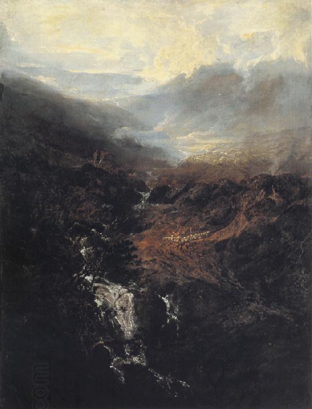 J.M.W. Turner Morning amongst the Coniston Fells China oil painting art